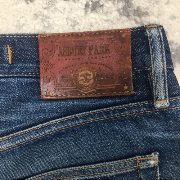 Asbury Park 1877 Boardwalk Straight Distressed Denim Jeans Men’s 29 - Picture 2 of 11